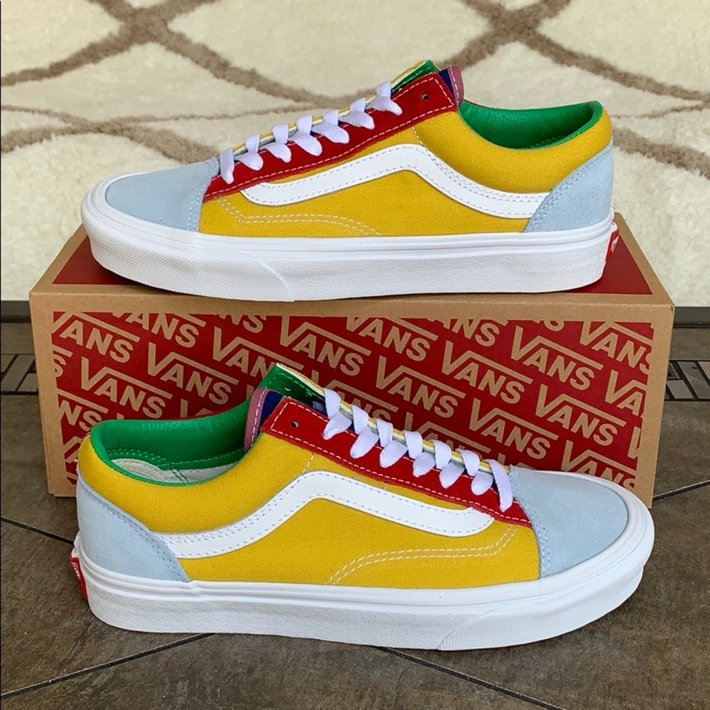 ••VANS STYLE 36 SUNSHINE multi/true white Men’s - Picture 6 of 16